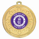 Personalised Star VF Coronation School Medal 50mm