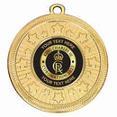 Personalised Star VF Stylish Coronation School Medal 50mm