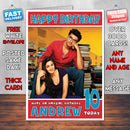 Personalised 2 States 1 Bollywood Inspired Style Birthday Card (SA)