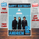 Personalised 30 Seconds To Mars Jared Leto Celebrity Inspired Style Birthday Card (SA)