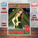Personalised AOA 2 Celebrity Inspired Style Birthday Card (SA)