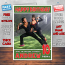 Personalised A Flying Jatt 2 Bollywood Inspired Style Birthday Card (SA)