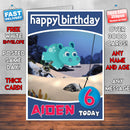 Personalised Abadas 5 Style Theme Personalised Kidshows Birthday Card (SA)