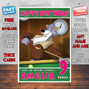 Personalised Ace London Style Inspired Cartoon Birthday Card (SA)