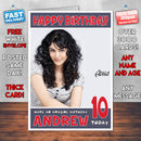Personalised Adah Sharma 1 Bollywood Inspired Style Birthday Card (SA)