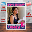 Personalised Aditi Rao 2 Bollywood Inspired Style Birthday Card (SA)