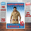 Personalised Aftab Shivdasani Bollywood Inspired Style Birthday Card (SA)
