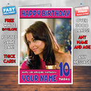 Personalised Aishwariya Rai 1 INSPIRED THEME Celebrity Birthday Card (SA)