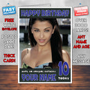 Personalised Aishwariya Rai 7 INSPIRED THEME Celebrity Birthday Card (SA)