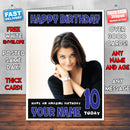 Personalised Aishwariya Rai 9 INSPIRED THEME Celebrity Birthday Card (SA)