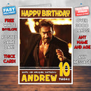 Personalised Ajay Devgan 1 Bollywood Inspired Style Birthday Card (SA)