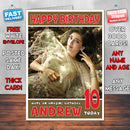 Personalised Akshara Haasan Bollywood Inspired Style Birthday Card (SA)