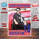 Personalised Akshay Kumar INSPIRED THEME Celebrity Birthday Card (SA)