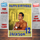 Personalised Alberto Del Rio 2 WWE Inspired Style Birthday Card (SA)