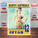 Personalised Alexandra Stan 1 Celebrity Inspired Style Birthday Card (SA)