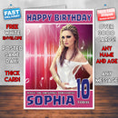 Personalised Alexandra Stan Celebrity Inspired Style Birthday Card (SA)