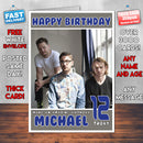 Personalised Alt J 1 INSPIRED THEME Music Birthday Card (SA)