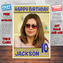 Personalised Alyssa Milano 2 INSPIRED THEME Celebrity Birthday Card (SA)