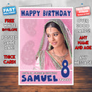 Personalised Amrita Rao 2 Bollywood Inspired Style Birthday Card (SA)