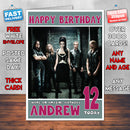 Personalised Amy Lee 1 Celebrity Inspired Style Birthday Card (SA)