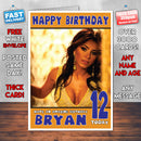 Personalised Ani Lorak Celebrity Inspired Style Birthday Card (SA)