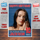 Personalised Anna Sbitnaya 2 INSPIRED THEME Celebrity Birthday Card (SA)