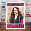 Personalised Anushka Sharma 2 Bollywood Inspired Style Birthday Card (SA)