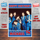 Personalised Arcade Fire INSPIRED THEME Music Birthday Card (SA)