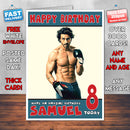 Personalised Arjun Rampal 2 Bollywood Inspired Style Birthday Card (SA)