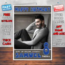 Personalised Arjun Kapoor 2 Bollywood Inspired Style Birthday Card (SA)