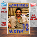 Personalised Arshad Warsi INSPIRED THEME Celebrity Birthday Card (SA)
