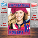 Personalised Ashley Tisdale 11 INSPIRED THEME Celebrity Birthday Card (SA)