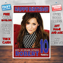Personalised Ashley Tisdale 1 INSPIRED THEME Celebrity Birthday Card (SA)