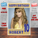 Personalised Ashley Tisdale 4 INSPIRED THEME Celebrity Birthday Card (SA)