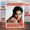 Personalised Asin Bollywood Inspired Style Birthday Card (SA)