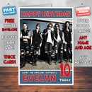 Personalised Asking Alexandria 1 INSPIRED THEME Music Birthday Card (SA)
