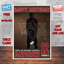 Personalised Avicii Wake Me Up Celebrity Inspired Style Birthday Card (SA)