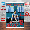 Personalised Azhar Bollywood Inspired Style Birthday Card (SA)