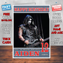 Personalised BEHEMOTH Celebrity Inspired Style Birthday Card (SA)
