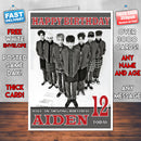 Personalised BTOB Celebrity Inspired Style Birthday Card (SA)