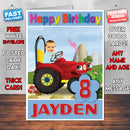 Personalised Baby Jake 2 Style Theme Personalised Kidshows Birthday Card (SA)