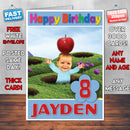 Personalised Baby Jake 3 Style Theme Personalised Kidshows Birthday Card (SA)