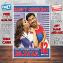 Personalised Badrinath Ki Dulhania Bollywood Inspired Style Birthday Card (SA)