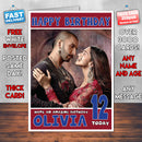 Personalised Bajirao Mastani 1 Bollywood Inspired Style Birthday Card (SA)