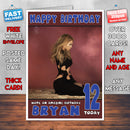 Personalised Beyonce 2 Celebrity Inspired Style Birthday Card (SA)