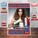 Personalised Bipasha Basu 1 Bollywood Inspired Style Birthday Card (SA)