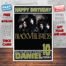 Personalised Black Veil Brides 2 INSPIRED THEME Music Birthday Card (SA)