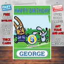 Personalised Boj 5 Style Theme Personalised Kidshows Birthday Card (SA)