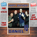 Personalised Breaking Benjamin 1 INSPIRED THEME Music Birthday Card (SA)