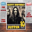 Personalised CARACH ANGREN 1 Celebrity Inspired Style Birthday Card (SA)
